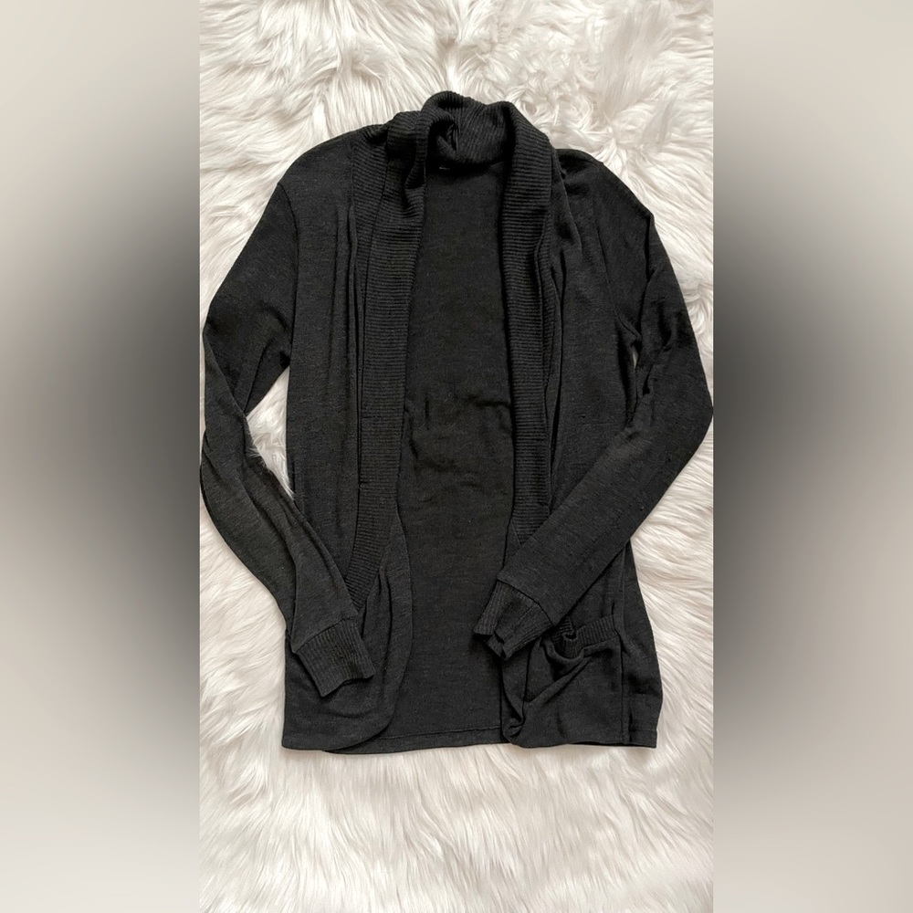 Dark grey cardigan